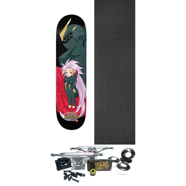 Birdhouse Skateboards Tate Carew Red Shift Skateboard Deck - 8.47" x 32" - Complete Skateboard Bundle